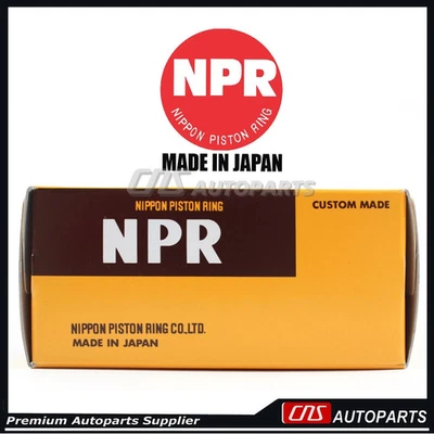 NPR Piston Ring Kit Fits 90-05 Mazda Mercury Ford Kia 1.8L DOHC "BP" Foto 1 de 4