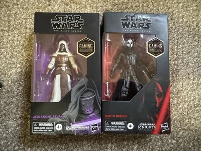 Star Wars The Black Series Gaming Greats Jedi Night Revan & Darth Nihilus NIB - Image 1 of 4