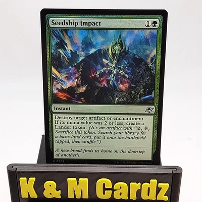 MTG - Edge of Eternities - Seedship Impact - Foil - 0205 - NM - Image 1 of 4