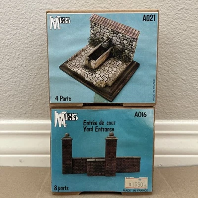 *Elige 1* 1/35 MK35 Diorama Modelo Accesorio Kit de Yeso Entrada Patio Lavabo de Agua Foto 1 de 4