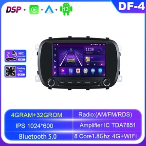 For FIAT 500X Stereo GPS Multimedia Player Android Auto CarPlay Car Radio Screen - Picture 1 of 30