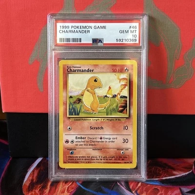 Juego Base Charmander PSA Gem Mt 10 Foto 1 de 2