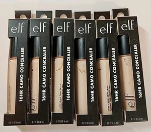 NEW e.l.f. 16hr Camo Concealer Fair Rose ELF cosmetics 85841 Full Coverage 6 Pck - Picture 1 of 4