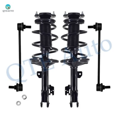 Juego de 4 barras estabilizadoras delanteras eslabones puntal rápido para Toyota Highlander 2001-2003 2006 2007 Foto 1 de 4