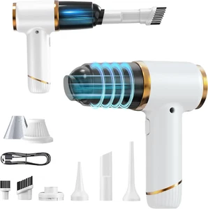 6 in 1 Cordless Handheld Vacuum Car Auto Home Pets Small Mini Portable Wireless - Picture 1 of 11