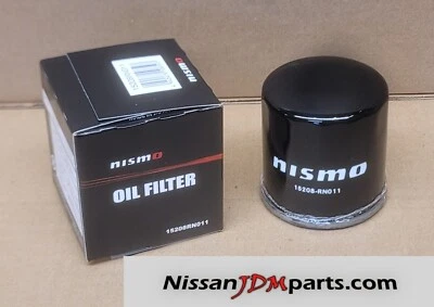 GENUINE NISMO OIL FILTER W/ CRUSH RING FOR S14/S15 SR20DET VQ35DE 15208-RN011 - Image 1 of 2