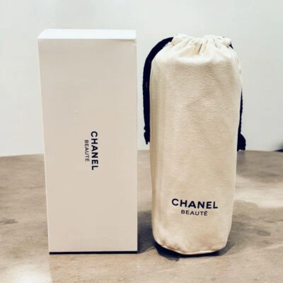 Chanel Beauty Big Logo Blanket Pouch Set Box White Japan Customer - Image 1 of 4