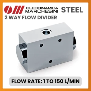 Divisore di flusso idraulico a 2 vie in acciaio, DFL 1-150 L/Min - Foto 1 di 1