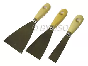 JUEGO DE RASPADORES DE 3 PIEZAS DE AVIONES/HERRAMIENTAS DE AVIACIÓN PARA SELLADOR/PINTURA/RTV - Imagen 1 de 1