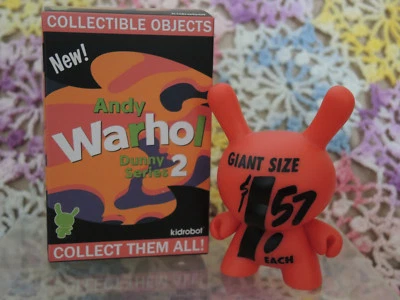 Minifiguras de vinilo Kidrobot Andy Warhol Dunny serie 2 - tamaño gigante $1,57 Foto 1 de 2