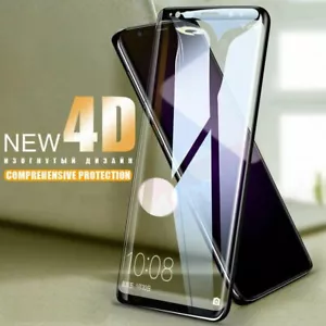 Samsung Galaxy S9 S8 Plus Note 8 9 Full Cover 4D Tempered Glass Screen Protector - Picture 1 of 18