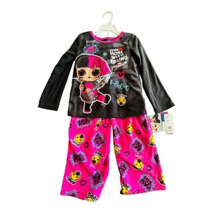 New LOL Surprise PJS Big Girls Lol Surprise Shirt & Pants Pajamas Set Size 4 NWT - Picture 1 of 5