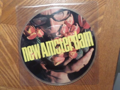 UK PICTURE DISC 7" 45 VINYL /ELVIS COSTELLO/NEW AMSTERDAM/DR LUTHER/GHOST TRAIN - Image 1 of 2