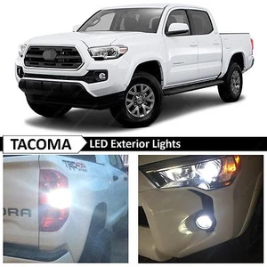 Para Toyota Tacoma 2016 blanco niebla exterior equipamiento de luz LED placa de respaldo - Imagen 1 de 6