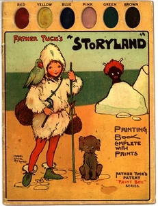 MABEL LUCIE ATTWELL, STORYLAND PAINT BOX BOOK, R. TUCK, 4048 - Bild 1 von 11