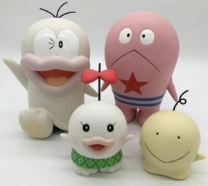 Obake no Q-Taro Complete Vinyl Figures Set Medicom VCD Sofubui オバケのQ太郎 藤子不二雄 - Picture 1 of 3