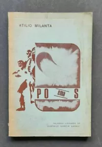 Atilio Milanta - Poemas. SIGNED - La Plata 1972 - Tapa de Edgardo Antonio Vigo - Imagen 1 de 1