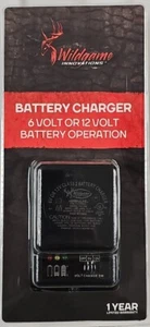 New Wildgame Innovations Battery Charger 6V or 12V Operation Sealed - Picture 1 of 2
