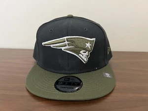 New Era 9fifty New England Patriots Slate/Olive Green Color Pack SnapBack Hat - Picture 1 of 8