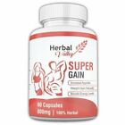 HerbalValley Super Weight Gain Natural Capsules for Men and Women 60 Capsules