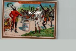 Chrom LIEBIG - Abenteuer im Kongo: Bidard bei den NYAMS NYAMS Nr. 6 - Bild 1 von 2