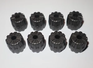 Lego ® Nexo Espace Space Lot 8 Roues Ø 2 cm Pearl Dark Grey Wheels 6118 NEW - Picture 1 of 1