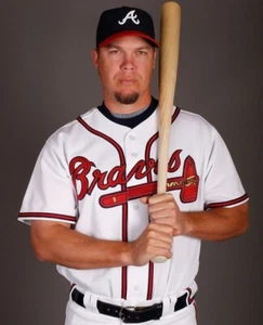 Atlanta Braves Chipper Jones Glossy 8x10 Photo MLB Baseball Print #9 - Picture 1 of 1