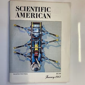 Scientific American 1983 January Machines That Walk Iron Casting Ancient China - Foto 1 di 2