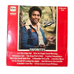 2 LPs-CHARLIE PRIDE-Charley's Favorites-1976-Lovesick Blues, Let the Chips Fall - Foto 1 di 3