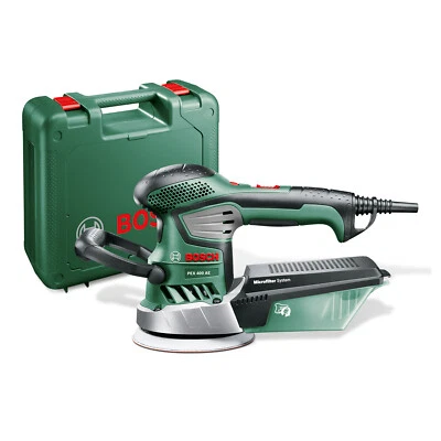Bosch 370 W Electric Random Orbital Sander Polisher 125 mm Speed Selection PEX - image 1 of 4