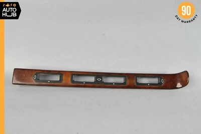 94-99 Mercede W140 S600 S500 S350 A/C Heater Air Vent Control Wood Trim OEM - Image 1 of 4