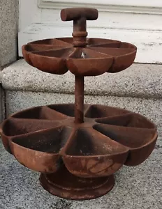 Ancienne sébile de cordonnier/marguerite de cordonnier en fonte/objet métier - Bild 1 von 9
