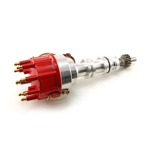 Ford FE 390 427 428 8000 Series Pro Billet Distributor RPM [Red] - Afbeelding 1 van 2