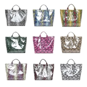 Stylish Letter Print Handbag Spacious Top Handle Bag for Office and Daily Use - Picture 1 of 17
