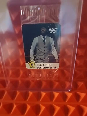 Pegatinas WWF Hostess Wrestlemania IV 1988 #19 SLICK THE DOCTOR OF STYLE Foto 1 de 3