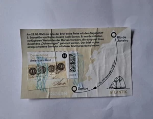 Stamp from Germany.  Mini Sheet.   85 Cent.   Used. - Picture 1 of 1