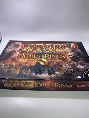 Risk Lord Of The Rings 2002 The Middle Earth Conquest Complete Set Unopened Card - Image 1 of 4