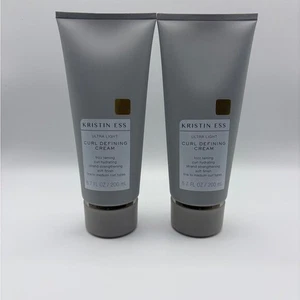 Kristin Ess Ultra-Light Curl Defining Cream New 6.7 FL OZ X2 - Picture 1 of 4