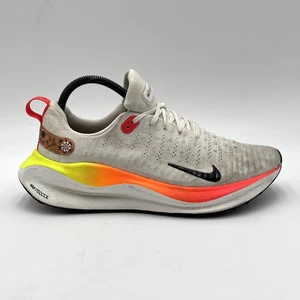 Scarpe Nike ReactX Infinity Run 4 Uomo Taglia 8.5 Bianco Arancione Giallo HF4916-100 - Foto 1 di 16