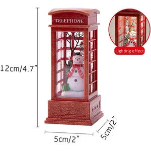 LED Christmas Snowing Lantern: Spellbinding Festive Decoration - Picture 1 of 5