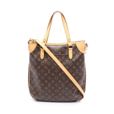 LOUIS VUITTON Odeon GM Shoulder Handbag M56388 Monogram canvas leather Brown LV - Image 1 of 4