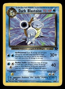Dark Blastoise 20/82 Rare Team Rocket Pokemon Card - 2 - Picture 1 of 2