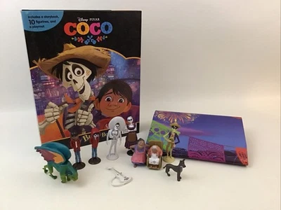 My Busy Books COCO Disney Pixar Complete Figurines Book Playmat 2021 Toy Figures - Image 1 of 4