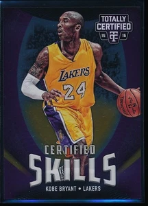 2015-16 Panini Totally Certified Kobe Bryant #11 Certified Skills #'d 77/199 - Bild 1 von 2