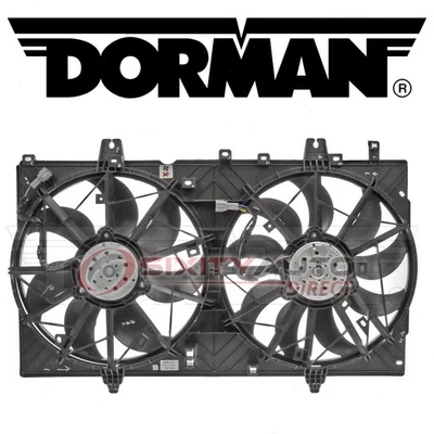 Dorman Engine Cooling Fan Assembly for 2014-2020 Nissan Rogue 2.5L L4 Belts ju Foto 1 de 4