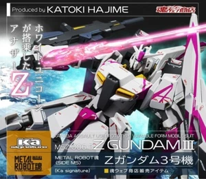 Metal Robot Spirits KA Signature Side MS Z Gundam III (Amuro Ray's Zeta Gundam) - Picture 1 of 12