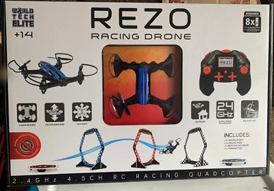 Elite REZO Racing Drone 2.4GHz 4.5CH RC Elite REZO New In Box w/ accessories - Image 1 of 4