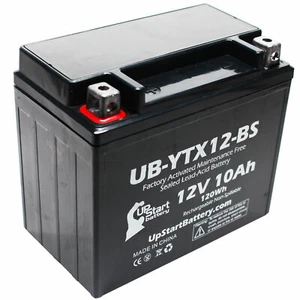 12V 10Ah Battery for 2009 Kawasaki ER6n 650 CC - Picture 1 of 1