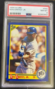 1990 Score Ken Griffey Jr. #560 PSA 8 NM-MT Seattle Mariners HOF - Picture 1 of 2