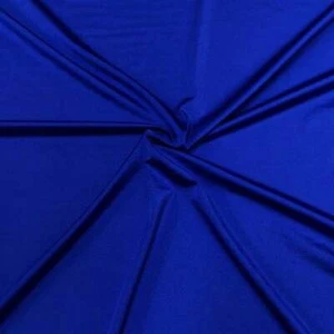 Shiny Finish Nylon Spandex Fabric | (2 Way Stretch/Per Yard) Royal - Picture 1 of 1